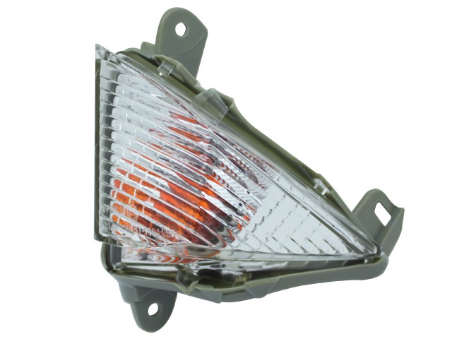 NACHMAN KIERUNKOWSKAZ KAWASAKI ZX6R/ER6F,N/ZX10R/Z1000/GTR LEWY PRZÓD, BIAŁE SZKŁO (MC-01919L) (9857N) (1)