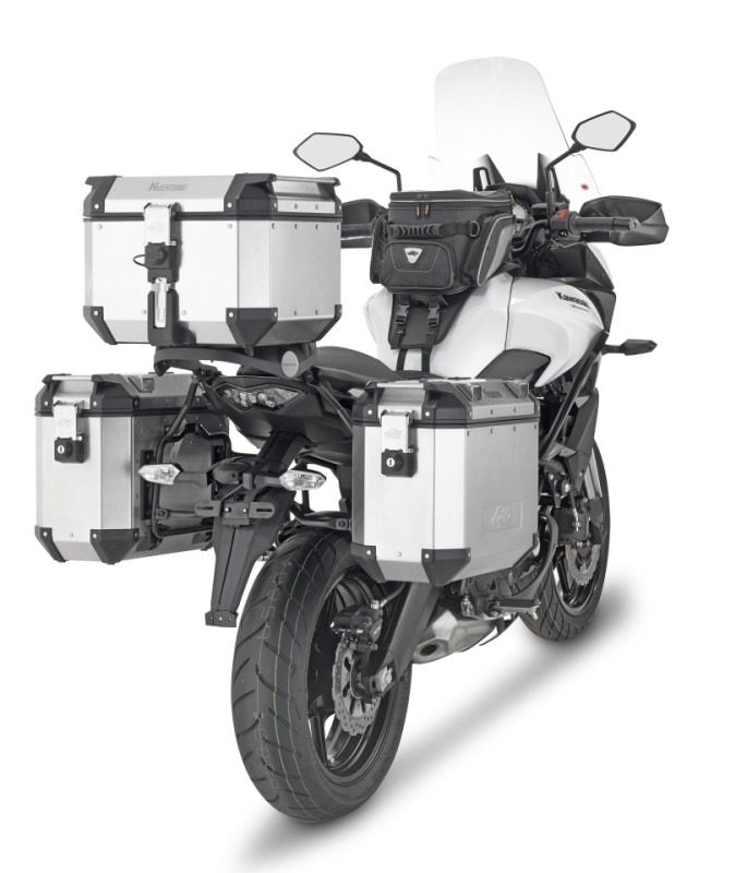 KAPPA STELAŻ KUFRÓW BOCZNYCH MONOKEY KAWASAKI VERSYS 650 (15-19) - RÓWNIEŻ POD KUFRY MONOKEY RETRO-FIT K-VENTURE ALU ORAZ K'MISSION ALU