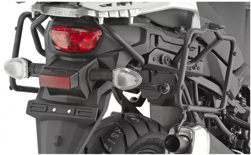 KAPPA STELAŻ KUFRÓW BOCZNYCH SZYBKIEGO MONTAŻU MONOKEY SUZUKI DL 650 V STROM (17-19) - RÓWNIEŻ POD KUFRY MONOKEY RETRO-FIT K-VENTURE ALU ORAZ K'MISSION ALU