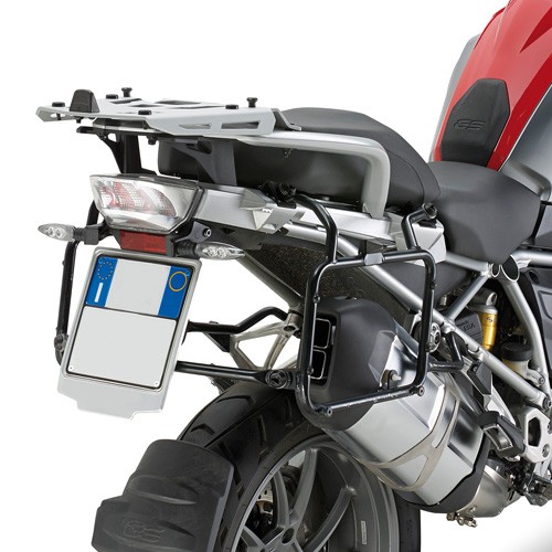 KAPPA STELAŻ KUFRÓW BOCZNYCH SZYBKIEGO MONTAŻU MONOKEY BMW R 1200GS / ADVENTURE (13-18), R 1250GS (19) - RÓWNIEŻ POD KUFRY MONOKEY K'MISSION ALU