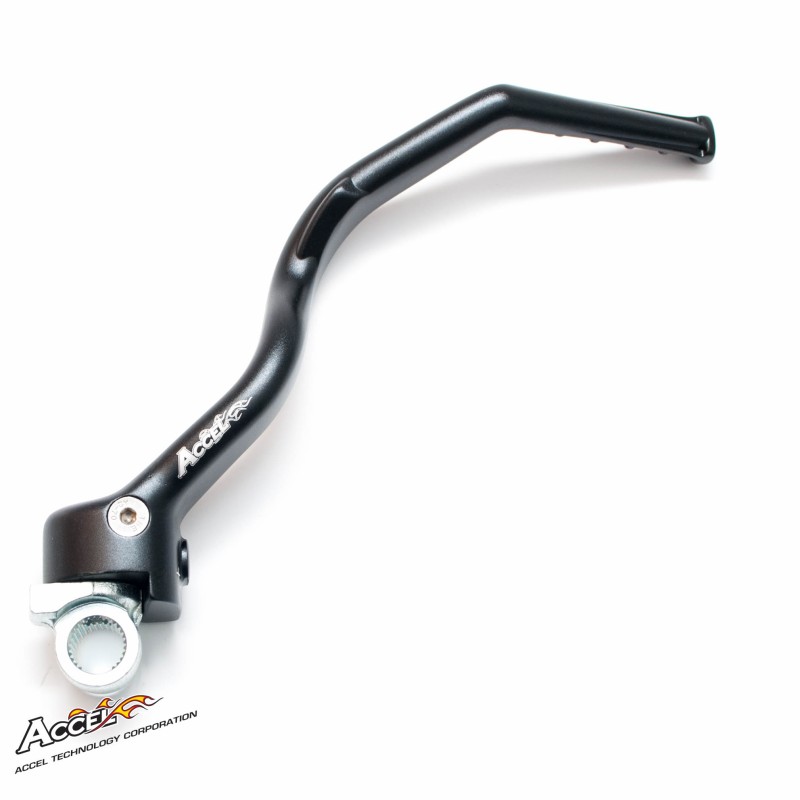 ACCEL DŹWIGNIA STARTERA (KOPKA) ALUMINIOWA KAWASAKI KXF 250 '13-'20 KOLOR CZARNY