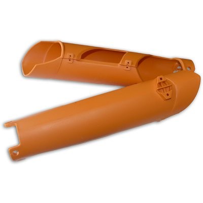 UFO OSŁONY TELESKOPÓW ( AMORTYZATORÓW ) PRZEDNICH KTM SX /SXF '07-'14, EXC '08-'15 KOLOR POMARAŃCZOWY OEM 7800109410004
