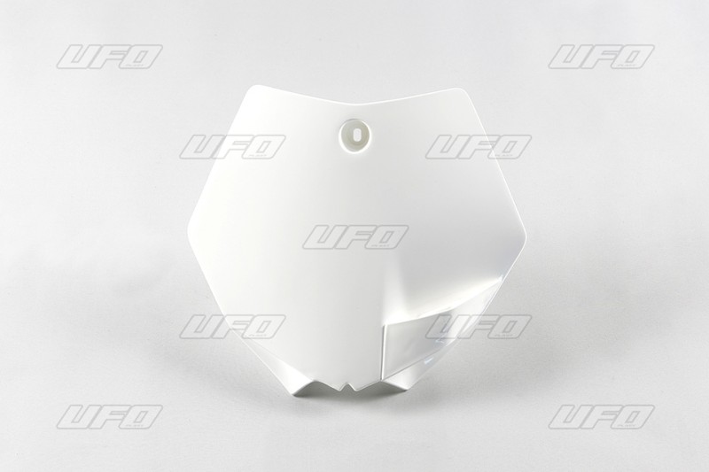 UFO TABLICA NA NUMER STARTOWY KTM SX 65 '09-'15 KOLOR BIAŁY
