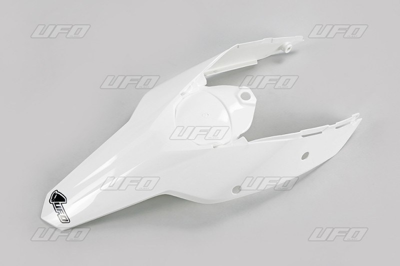 UFO BŁOTNIK TYŁ KTM EXC '08-'11 Z BOCZKAMI TYLNYMI KOLOR BIAŁY
