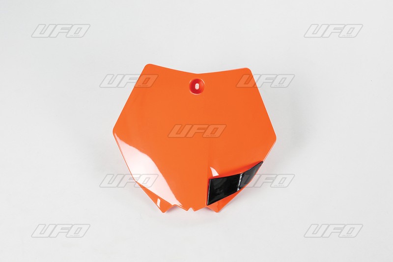 UFO TABLICA NA NUMER STARTOWY KTM SX 85 '13-'17, KOLOR POMARAŃCZOWY