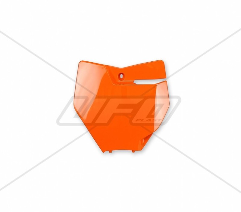 UFO TABLICA NA NUMER STARTOWY KTM SX/SXF '16-'18 (Z WYJĄTKIEM SX 250 '16) KOLOR POMARAŃCZOWY