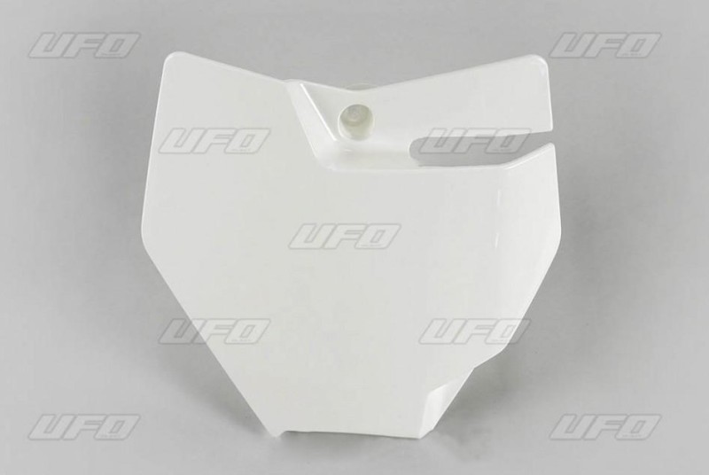 UFO TABLICA NA NUMER STARTOWY KTM SX 85 '18 KOLOR BIAŁY