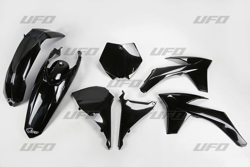 UFO KOMPLET PLASTIKÓW KTM SX/SXF '11 KOLOR CZARNY (KT509E001)