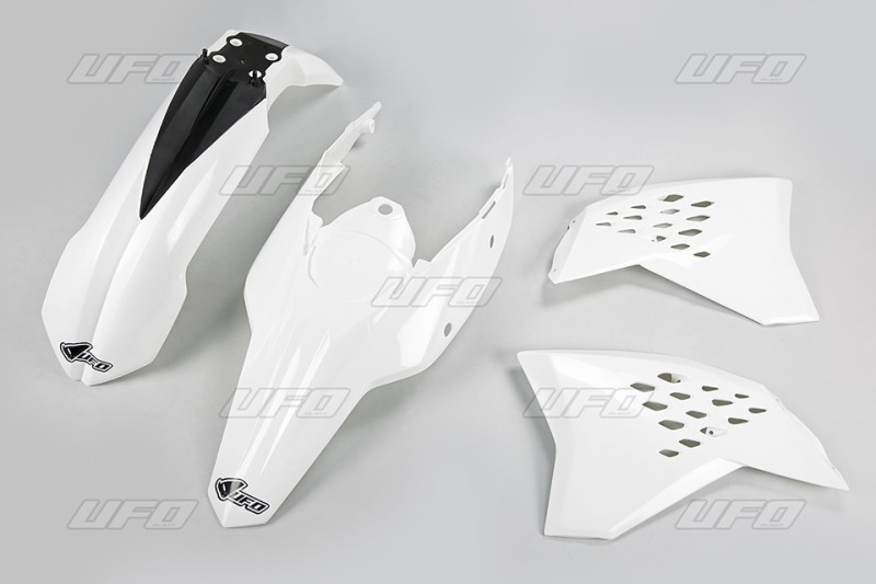 UFO KOMPLET PLASTIKÓW KTM EXC '09-'10 KOLOR BIAŁY (KT511E047)