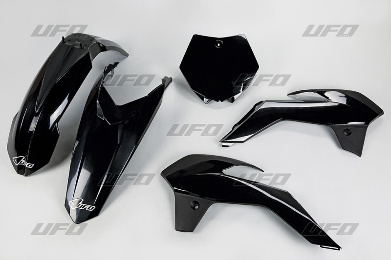 UFO KOMPLET PLASTIKÓW KTM SX 85 '13-'17 KOLOR CZARNY (KT514E001)