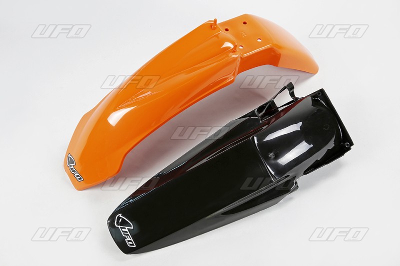 UFO KOMPLET BŁOTNIKÓW KTM SX/EXC '03 (KT03074127, KT03042001)