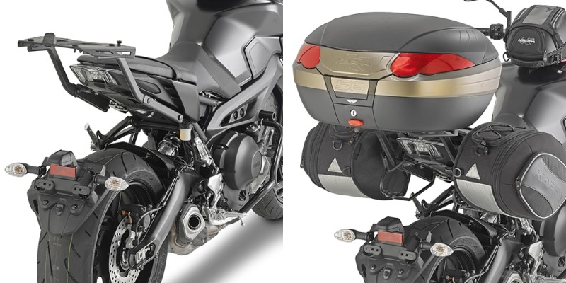 KAPPA STELAŻ KUFRA CENTRALNEGO YAMAHA MT-09 (17) (BEZ PŁYTY)