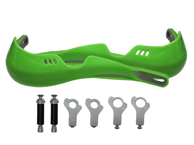 PSYCHIC OSŁONY RĄK (HANDBARY) (ALUMINIOWE) ZIELONA 28MM (MX-12004GN) (1)