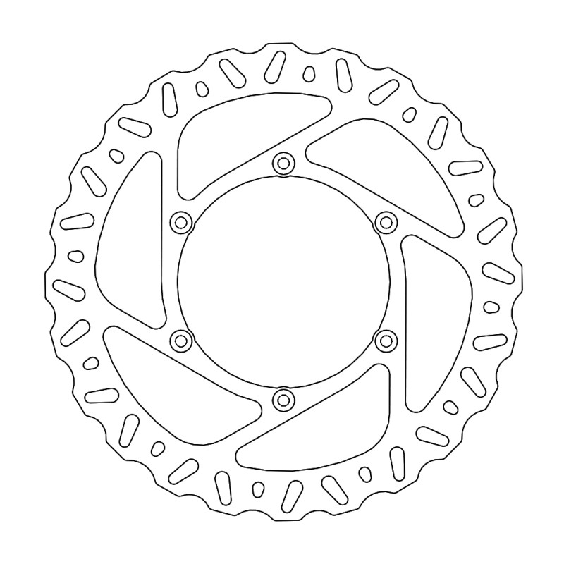 MOTO-MASTER TARCZA HAMULCOWA PRZÓD NITRO 270MM YAMAHA YZ/YZF 125/250/450 '16-, WRF 250 '17-'19, 450 '16-'18 (1)