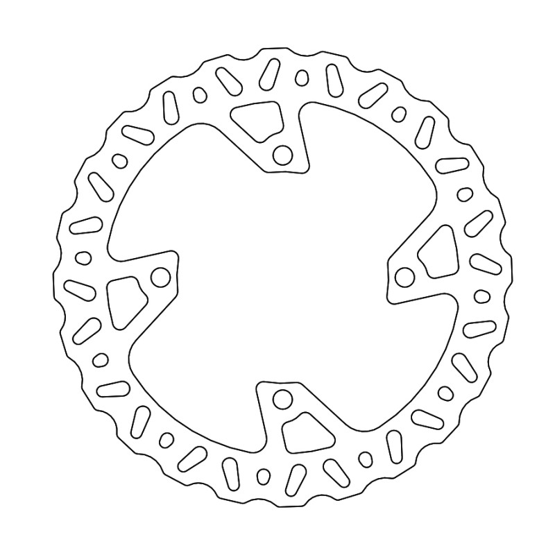 MOTO-MASTER PROMOCJA TARCZA HAMULCOWA TYŁ NITRO TYŁ 250MM KAWASAKI KXF 450 '19 - (1)