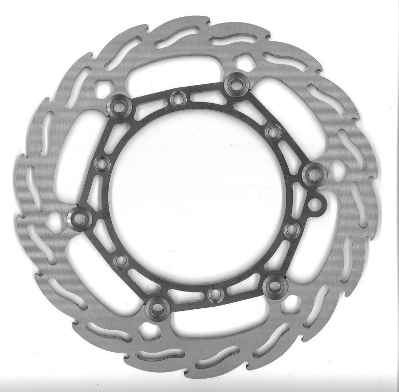 MOTO-MASTER TARCZA HAMULCOWA PŁYWAJĄCA PRZÓD FLAME PŁYWAJĄCA KTM 2T/4T '91-21, HUSABERG, HUSQVARNA, GAS-GAS '21, 260MM (1)