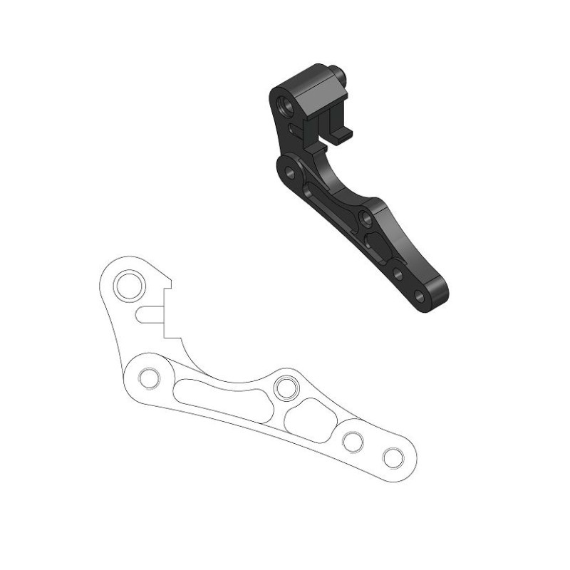 MOTO-MASTER ADAPTER DO TARCZY HAMULCOWEJ FLAME 270MM PRZÓD KTM 125/530 '09-'17, HUSQVARNA 125/350 '14-'17, HUSABERG 125/570 '09-'14