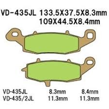 VESRAH KLOCKI HAMULCOWE KH231 (MADE IN JAPAN) (1)