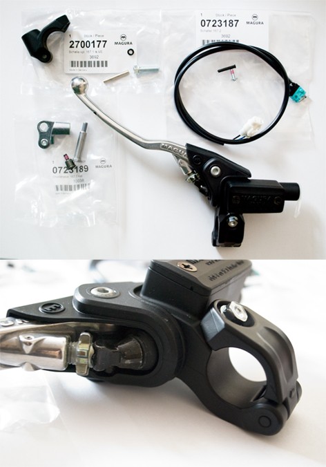 MAGURA POMPA SPRZĘGŁA HYDRAULICZNEGO HYMEC 167 (ŚR. TŁOCZKA 10,5MM, KRÓTKA DŹWIGNIA 146MM) PŁYN DOT