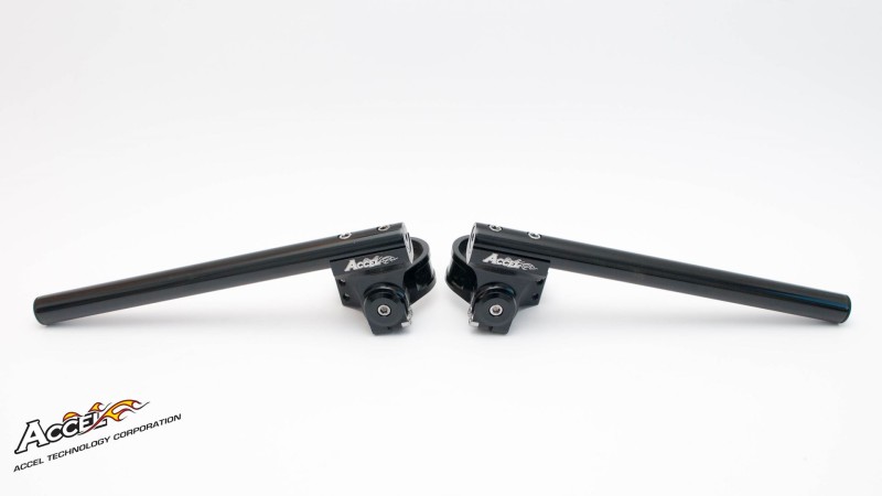 ACCEL KIEROWNICA DWUCZĘŚCIOWA REGULOWANA STREET CLIP-ON UCHWYT 55MM KOLOR CZARNY