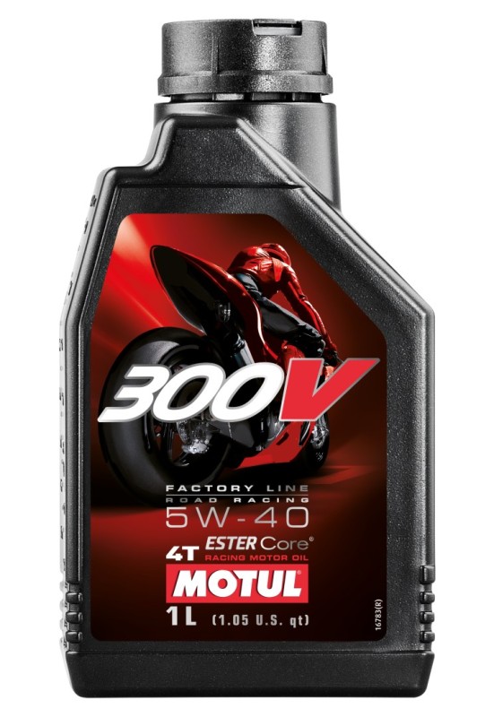 MOTUL OLEJ SILNIK 300V 4T FL ROAD RACING 5W40 1L (SYNTETYCZNY) (1)
