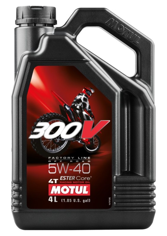 MOTUL OLEJ SILNIK 300V 4T FL ROAD RACING 5W40 4L (SYNTETYCZNY) (1)