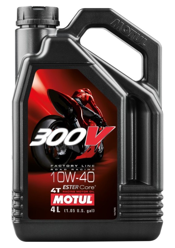 MOTUL OLEJ SILNIK 300V 4T FL ROAD RACING 10W40 4L (SYNTETYCZNY) (1)