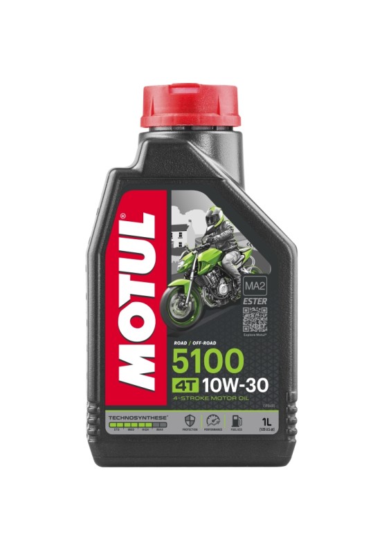 MOTUL OLEJ SILNIK 5100 4T ESTER 10W30 1L (1)