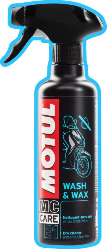 MOTUL E1 WASH WAX 400ML ŚRODEK CZYSZCZĄCO-OCHRONNY (ATOMIZER) (1)