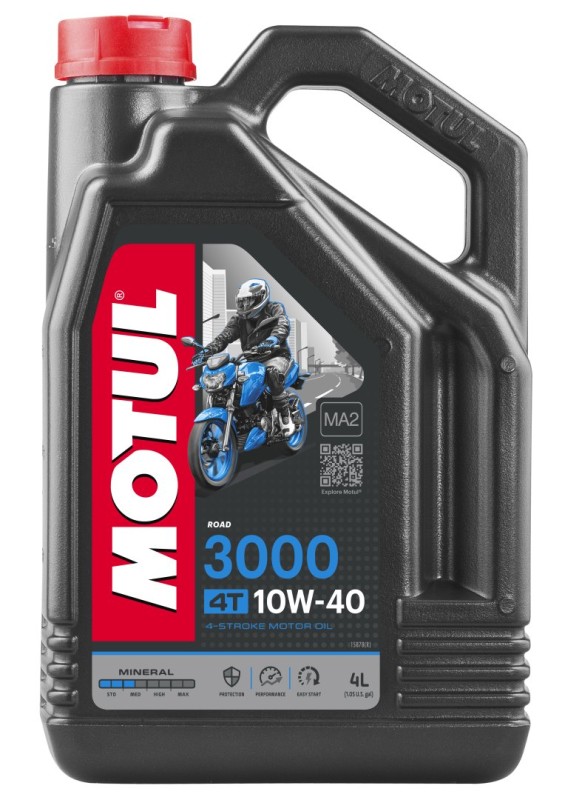 MOTUL OLEJ SILNIK 3000 4T 10W40 4L (MINERALNY) (1)