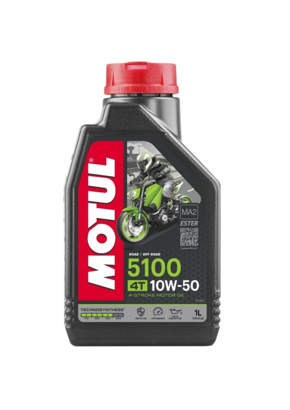 MOTUL OLEJ SILNIK 5100 4T ESTER 10W50 1L (1)