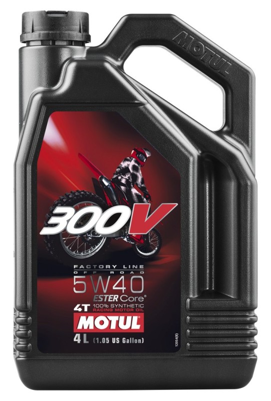 MOTUL OLEJ SILNIK 300V 4T FL OFF ROAD 5W40 4L (SYNTETYCZNY) (1)