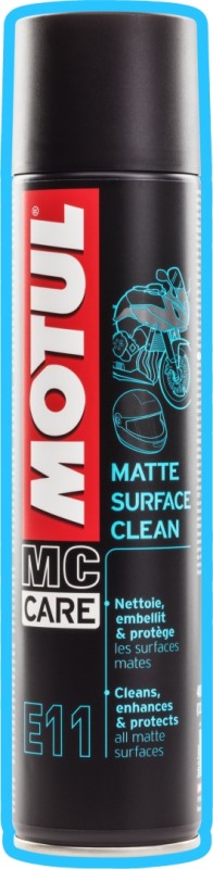 MOTUL E11 MATTE SURFACE CLEAN 400ML - DO CZYSZCZENIA POWIERZCHNI MATOWYCH (1)