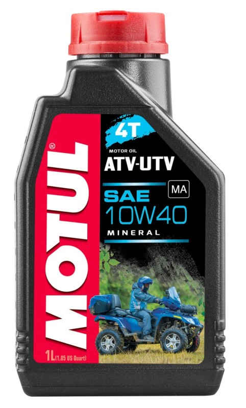 MOTUL OLEJ SILNIK QUAD ATV UTV 10W40 1L MINERALNY (1)