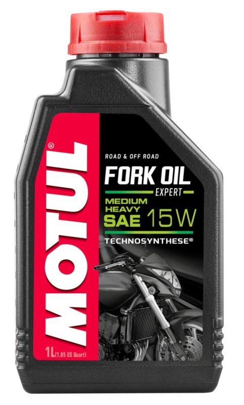 MOTUL OLEJ DO TELESKOPÓW / AMORTYZATORÓW / ZAWIESZENIA FORK OIL MEDIUM/HEAVY 'EXPERT' 15W 1L (1)