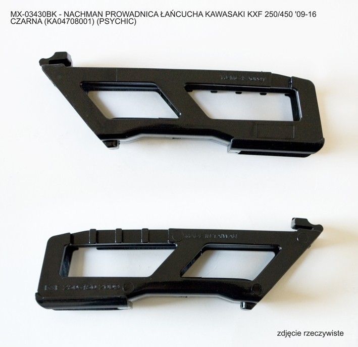 PSYCHIC PROWADNICA ŁAŃCUCHA KAWASAKI KXF 250/450 '09-'21 KOLOR CZARNY (KA04708001) (1)