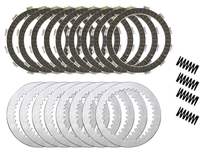 PSYCHIC TARCZE, PRZEKŁADKI I SPRĘŻYNY SPRZĘGŁOWE (KOMPLET) KTM EXC 400/450/530 09-11,EXCR 450 08-10, EXCR 530 08 (EBS5648) (EBS140) (1)