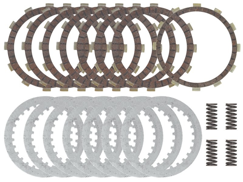 PSYCHIC TARCZE, PRZEKŁADKI I SPRĘŻYNY SPRZĘGŁOWE (KOMPLET) HONDA CRF 450R 11-12 (EBS3433) (EBS174) (1)