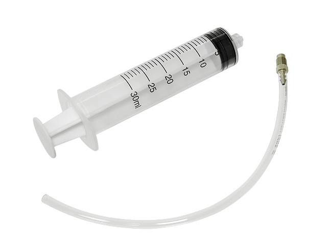 PSYCHIC NARZĘDZIA STRZYKAWKA Z ZAWORKIEM DO ODPOWIETRZANIA I SERWISU SPRZĘGŁA HYDRAULICZNEGO ( KTM, HUSQVARNA SPRZĘGŁA MAGURA ) (1)