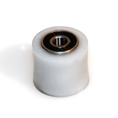 UFO ROLKA ŁAŃCUCHA HONDA CR 125/250 '04-'07, KAWASAKI KFX 250 '06-'09 KOLOR NEUTRALNY (8X34X28MM) (79-5001) (1)