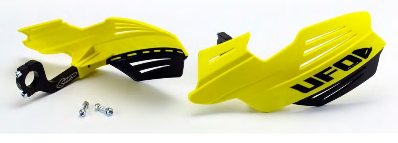 UFO PLASTIKI ZAMIENNE DO OSŁON RĄK (HANDBARÓW) VULCAN PM01650102 KOLOR ŻÓŁTY/CZARNY