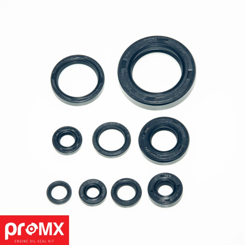 PROMX PROMOCJA KOMPLET (ZESTAW) USZCZELNIACZY SILNIKOWYCH HONDA CR 250R (02-07) (9SZT.) (1)