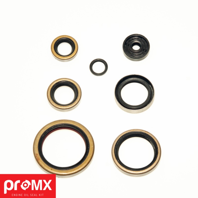 PROMX PROMOCJA KOMPLET (ZESTAW) USZCZELNIACZY SILNIKOWYCH KTM 250SX (00-02), 250EXC (00-03) (7SZT.) (1)