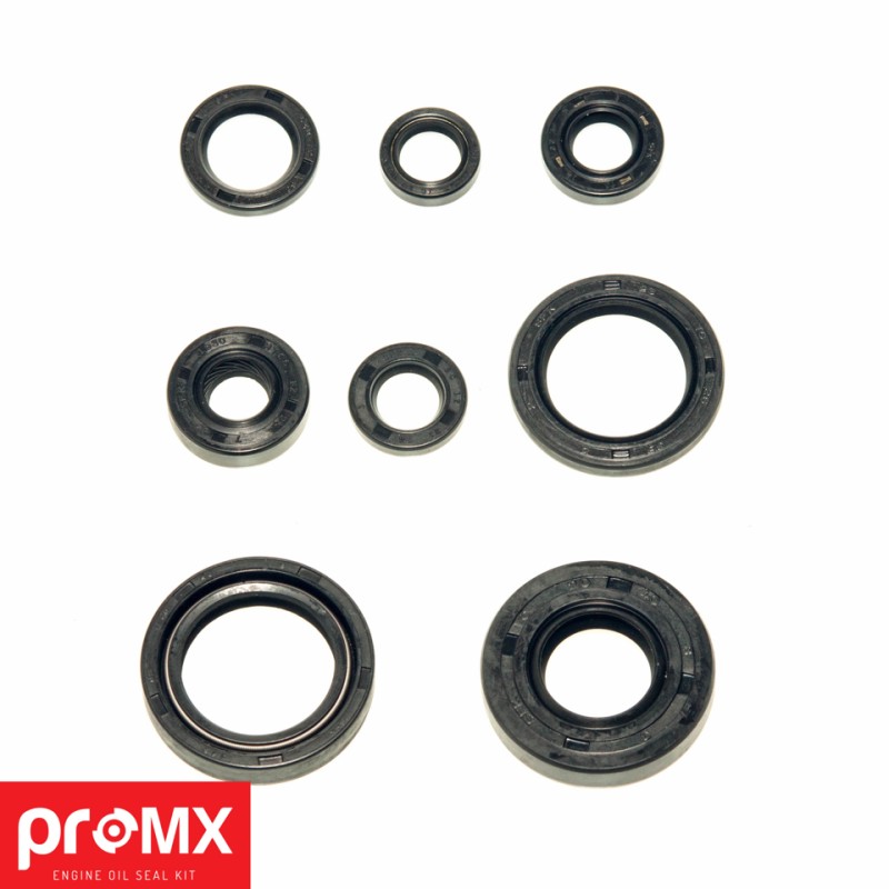 PROMX PROMOCJA KOMPLET (ZESTAW) USZCZELNIACZY SILNIKOWYCH YAMAHA YZ 85 '02-'10 (8 SZT.) (1)