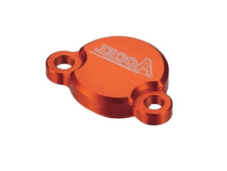 ACCEL POKRYWA POMPY HAMULCOWEJ TYŁ KTM 50/65/85 '03-'13, FREERIDE 350 KOLOR POMARAŃCZOWY - PROMOCJA (1)
