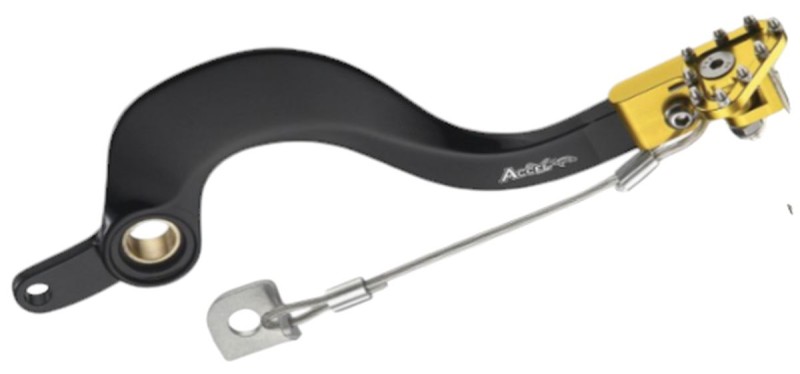 ACCEL DŹWIGNIA HAMULCA NOŻNEGO SUZUKI RMZ 450 '08-'13 KOLOR ZŁOTY (1)