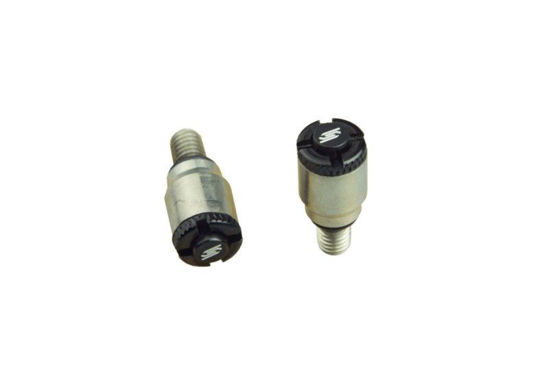 SCAR RACING ODPOWIETRZNIKI AMORTYZATORÓW SHOWA KAYABA KOLOR CZARNY - 5X08 (1)