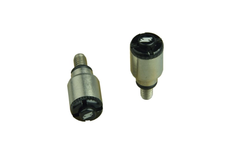 SCAR RACING ODPOWIETRZNIKI AMORTYZATORÓW KTM, HUSQVARNA KOLOR CZARNY (WP/MARZOCCHI) - 4X07 (1)