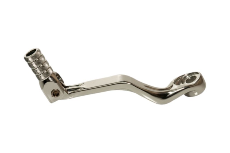 ACCEL DŹWIGNIA ZMIANY BIEGÓW KTM SX65 '09-'23, GAS GAS MC 65 '21-'23, HUSQVARNA TC 65 '17-'23 ALUMINIOWA KOLOR SREBRNY (46234031044)(LCA4375) (1)