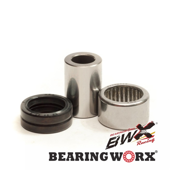 BEARING WORX ZESTAW NAPRAWCZY MOCOWANIA (ŁOŻYSKA) AMORTYZATORA TYLNEGO DOLNE YAMAHA YFZ 450 '04-'13, YFZ 450R '09-'14, YFZ 450X '10-'11, GÓRNE YFM 700R RAPTOR '06-'14 (29-5043) (1)